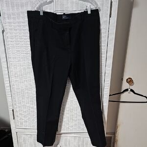 GAP Tailored Crop Pant, Black